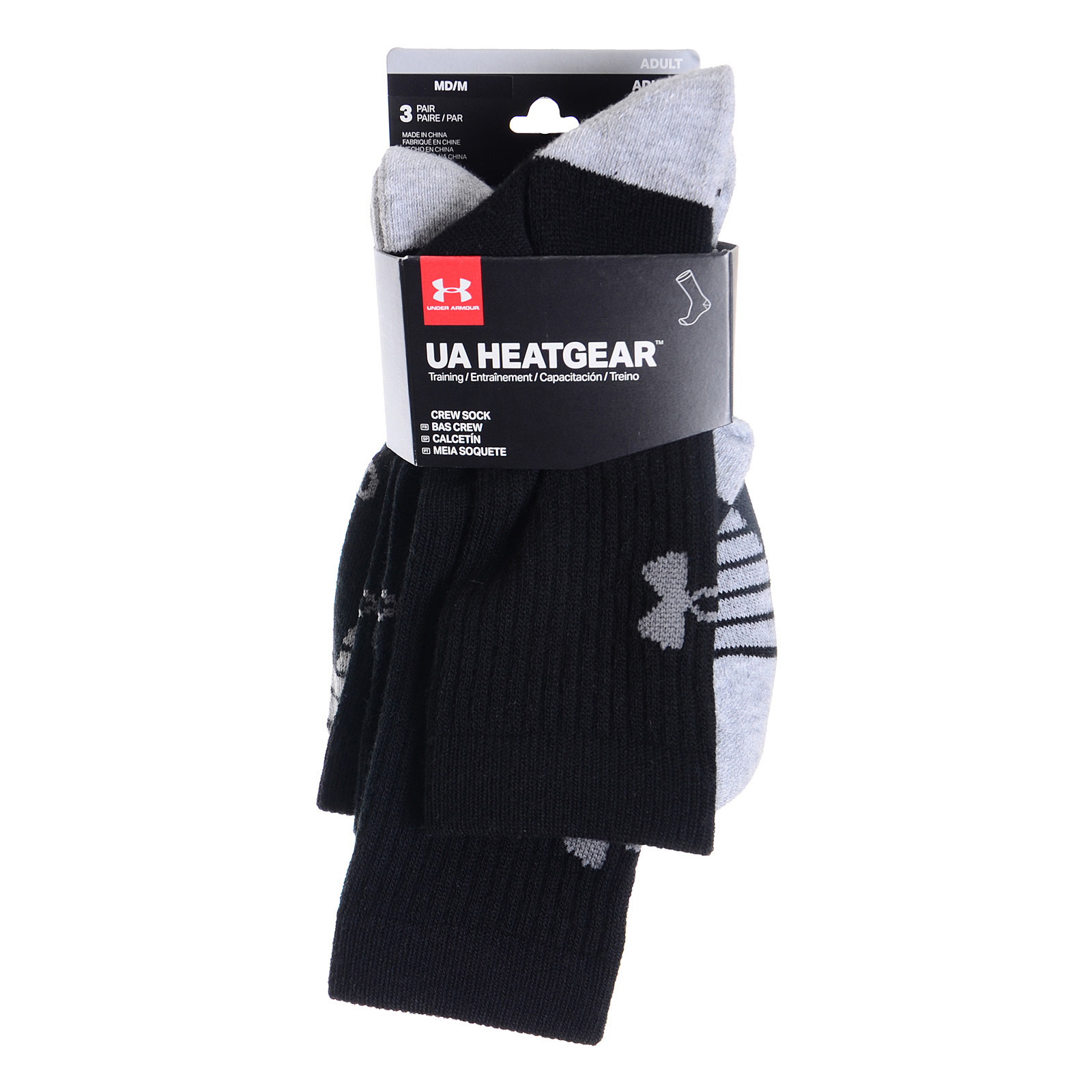 HEATGEAR TECH CREW 3PK