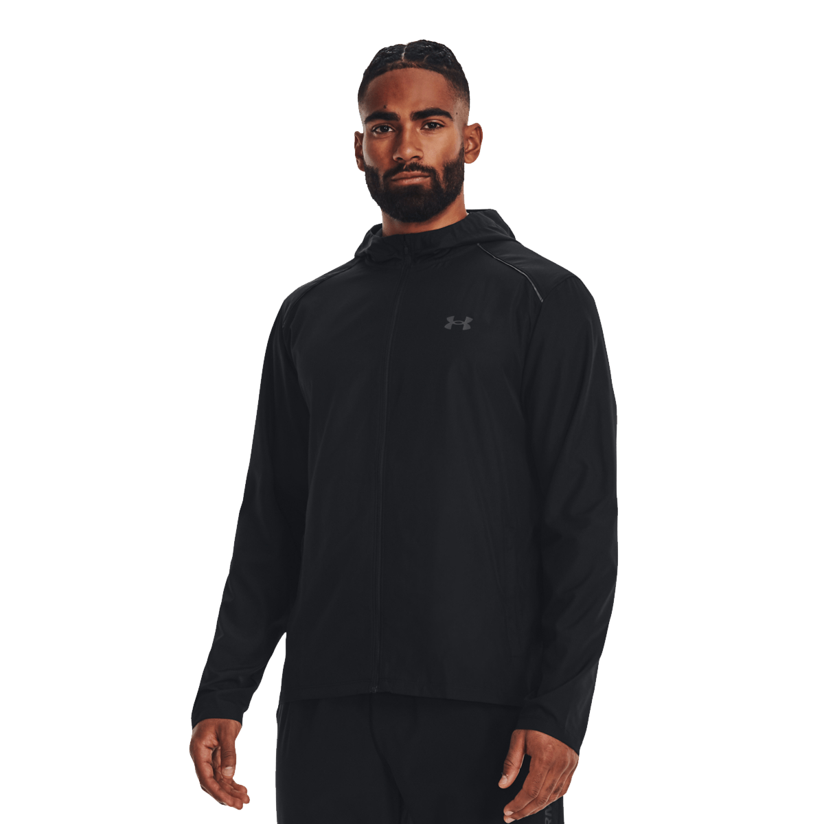 UA STORM RUN HOODED JACKET