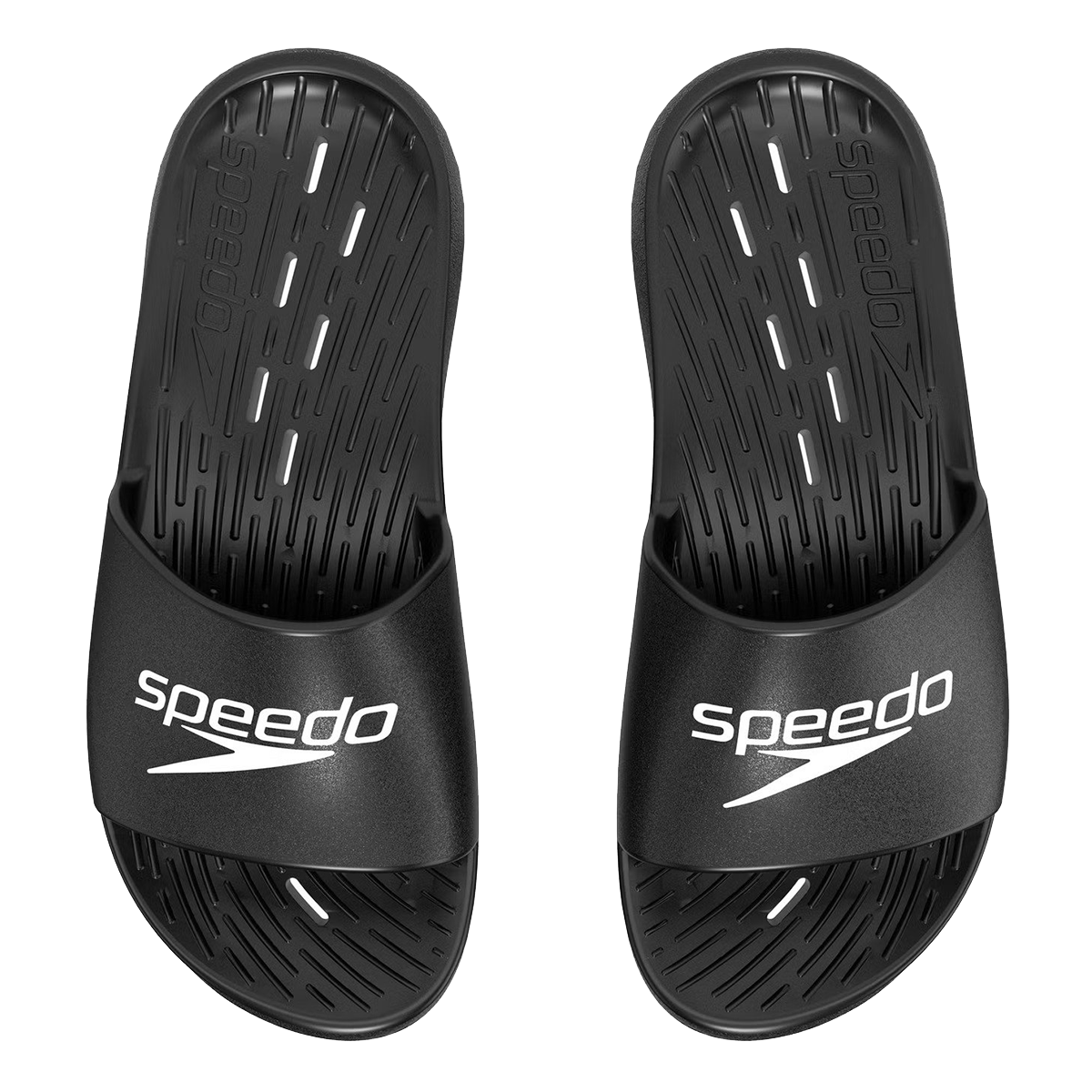 SPEEDO SLIDES ONE PIECE AM BLACK