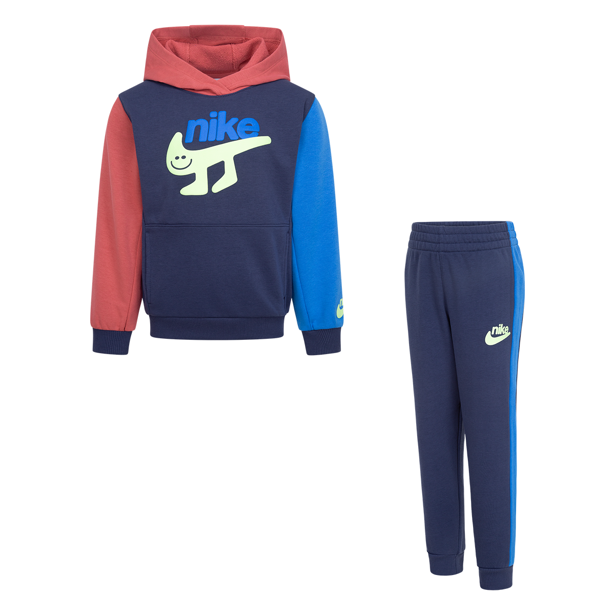 NKN COLOR BLOCKED JOGGER SET