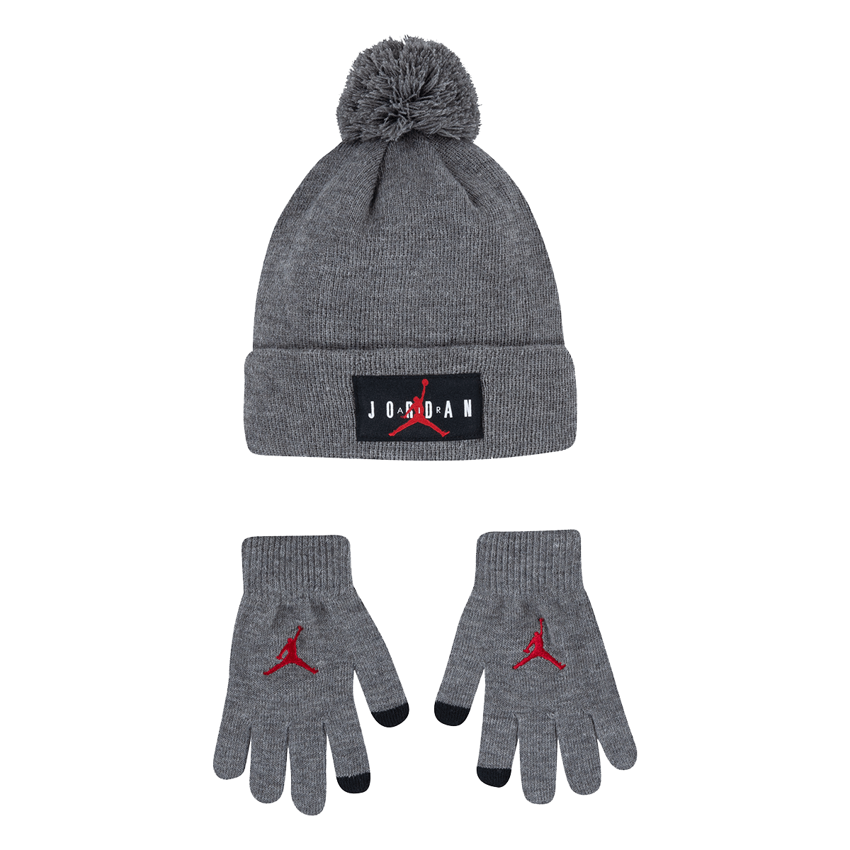 JORDAN JAN HBR POM BEANIE SET