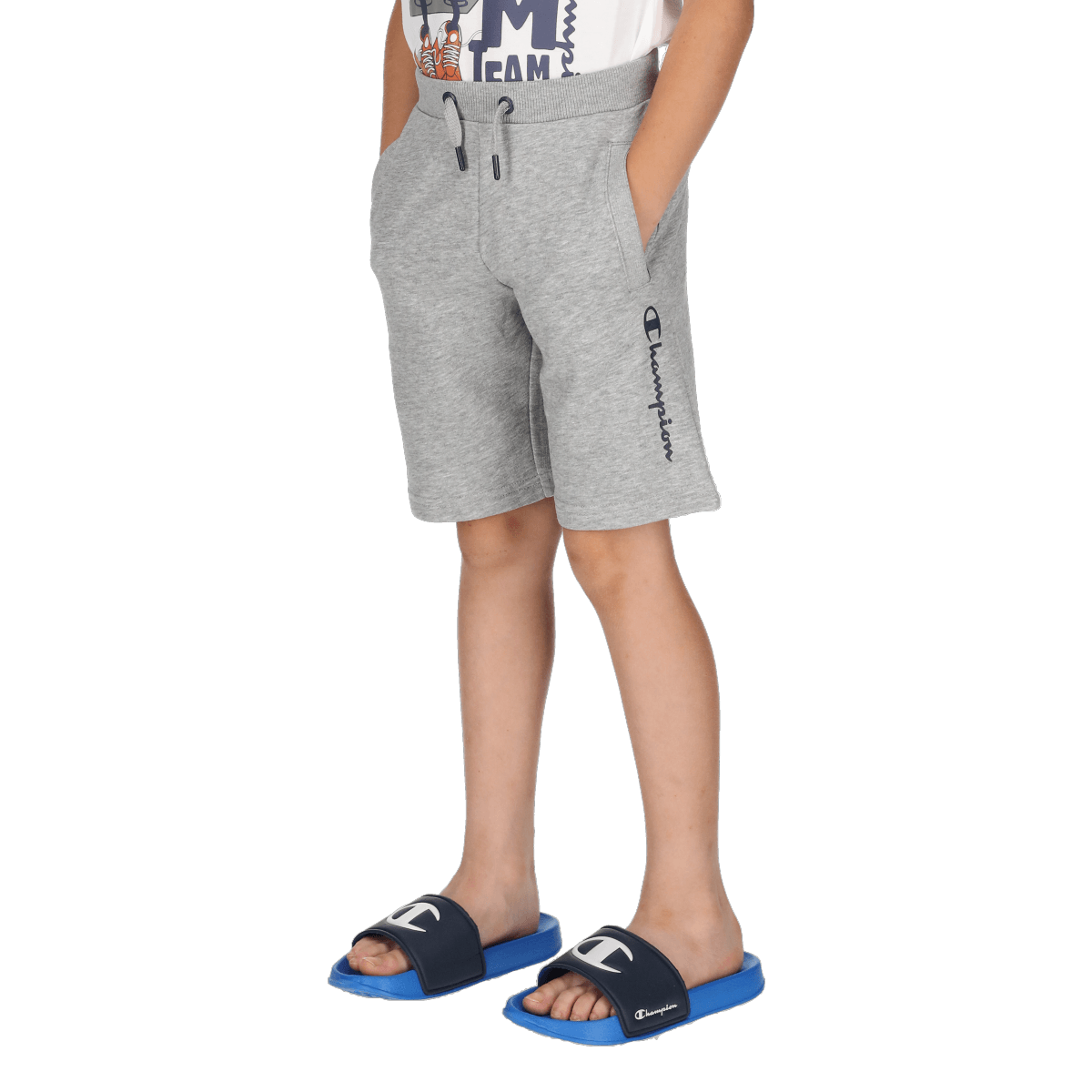 BOYS PRINT LOGO SHORTS