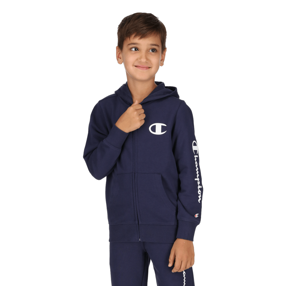 BOYS BASIC FULL ZIP HOODY