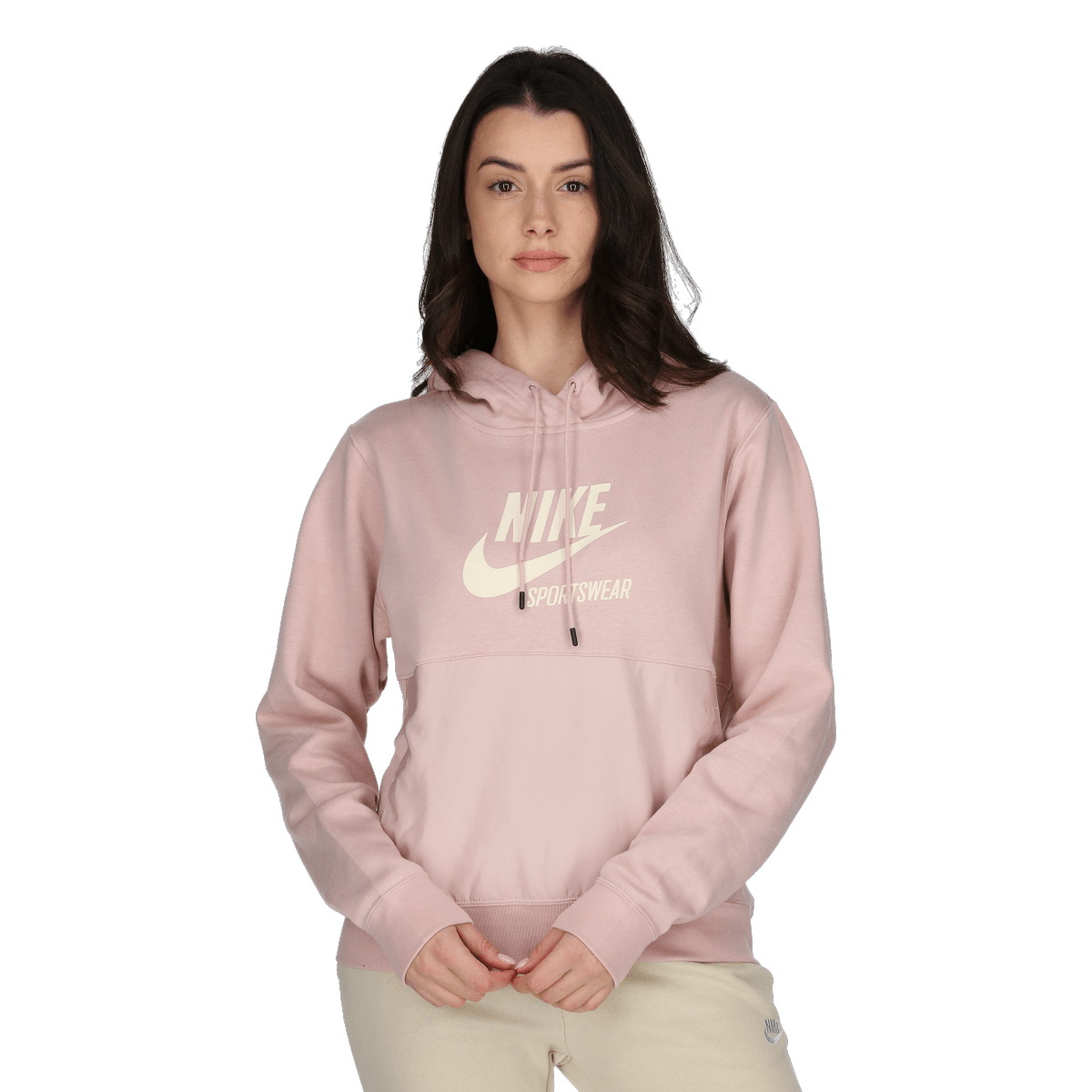 W NSW FLC HOODIE HTG