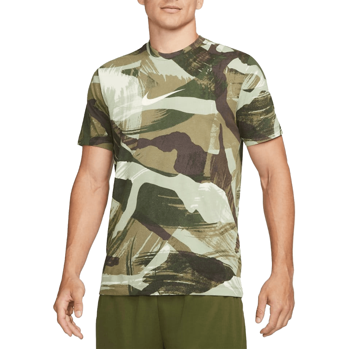 M NK DF TEE CAMO AOP