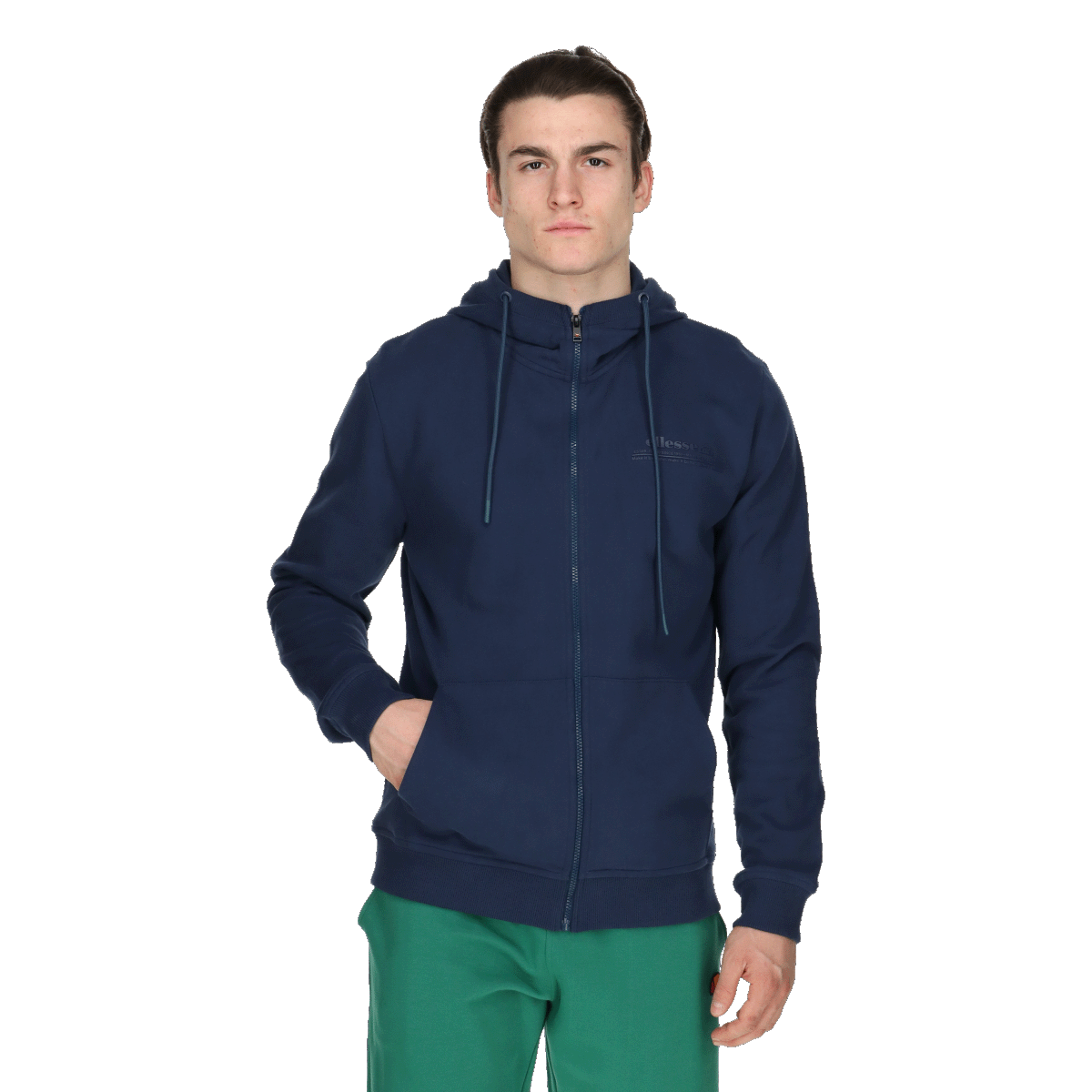 ELLESSE MENS FULL ZIP HOODY