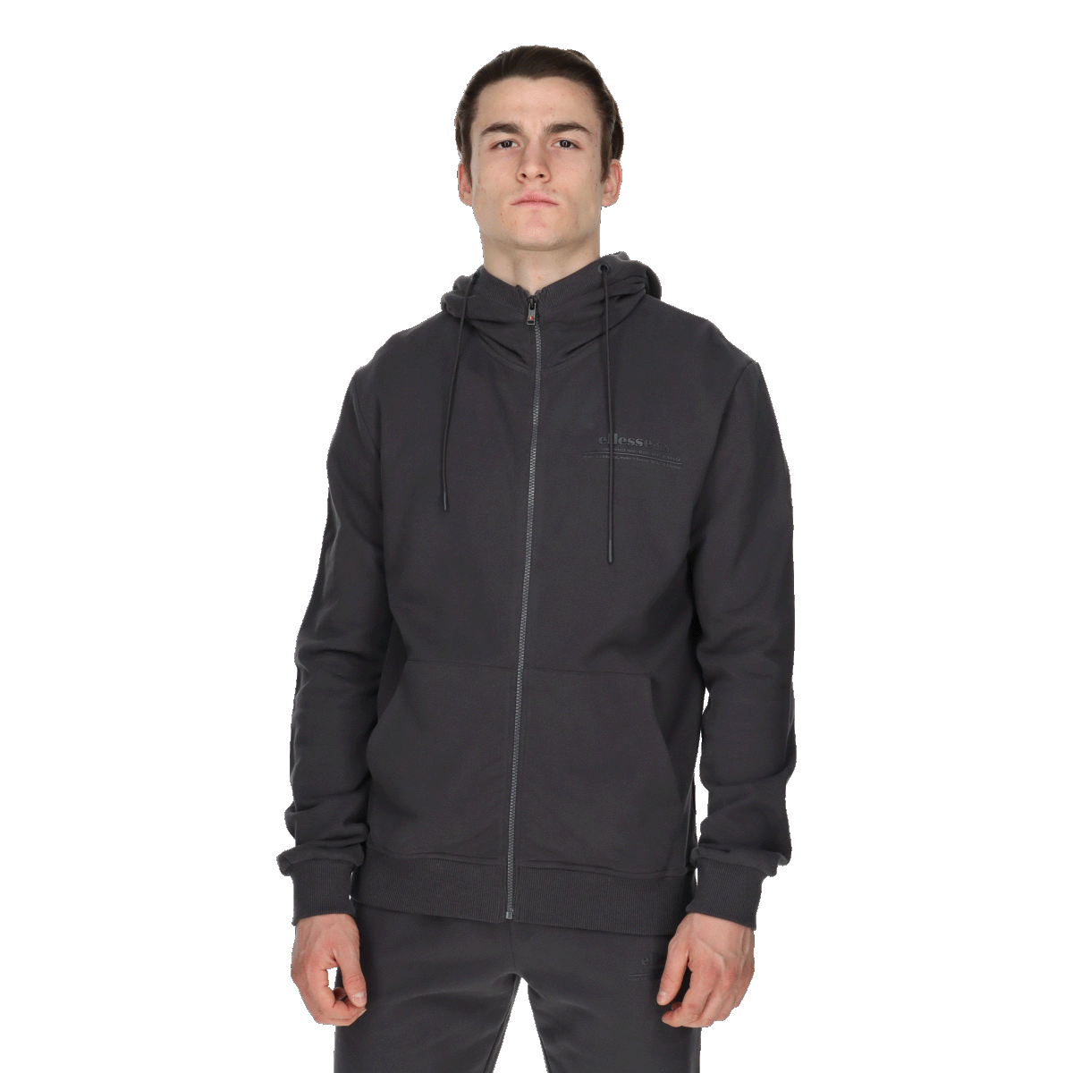 ELLESSE MENS FULL ZIP HOODY