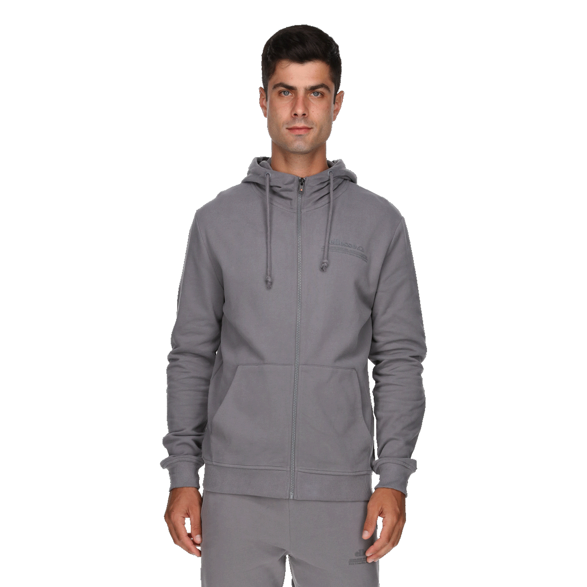 ELLESSE MENS FULL ZIP HOODY