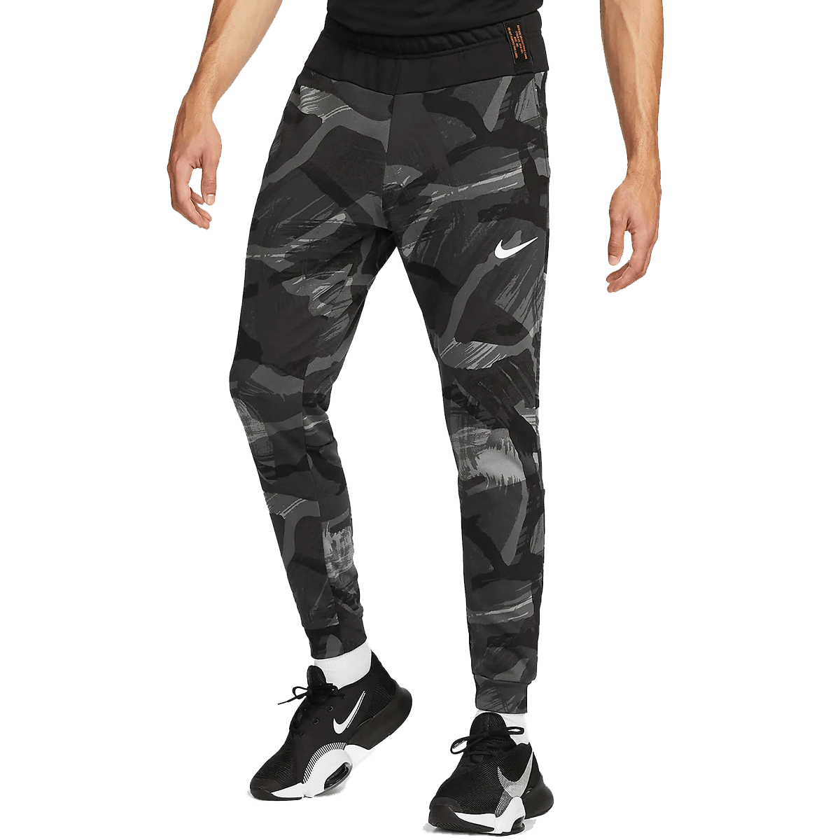 M NK DF FLC PANT TAPER CAMO