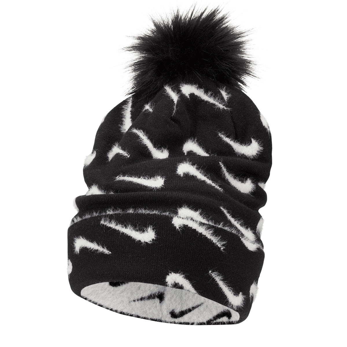 K NK PEAK BEANIE POM