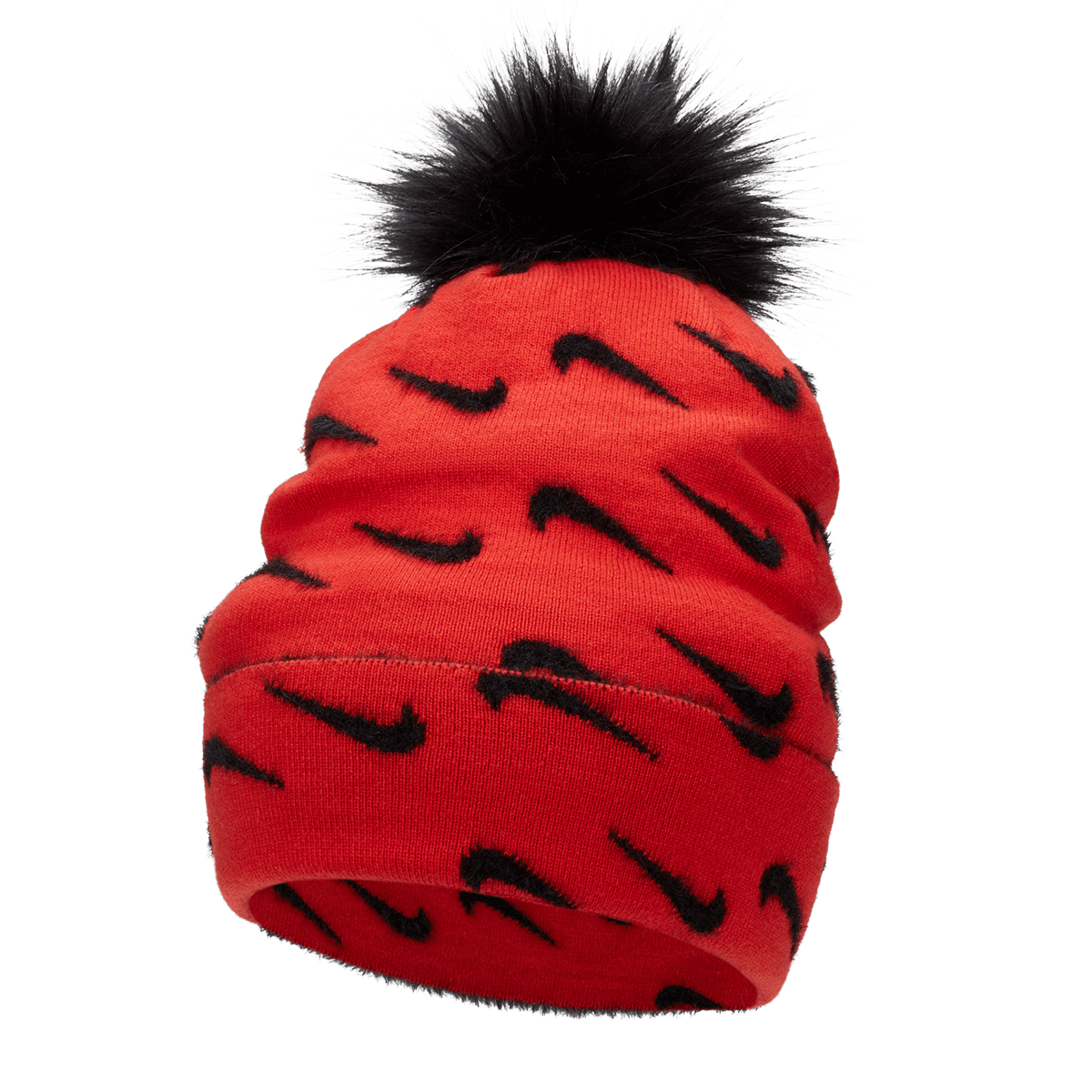 K NK PEAK BEANIE POM