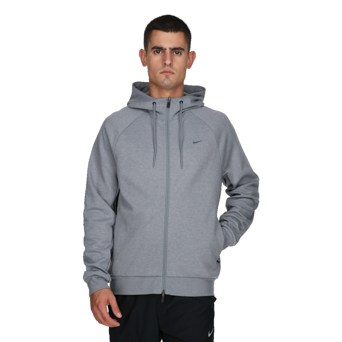 M NK DF UV PRIMARY FZ HOODIE