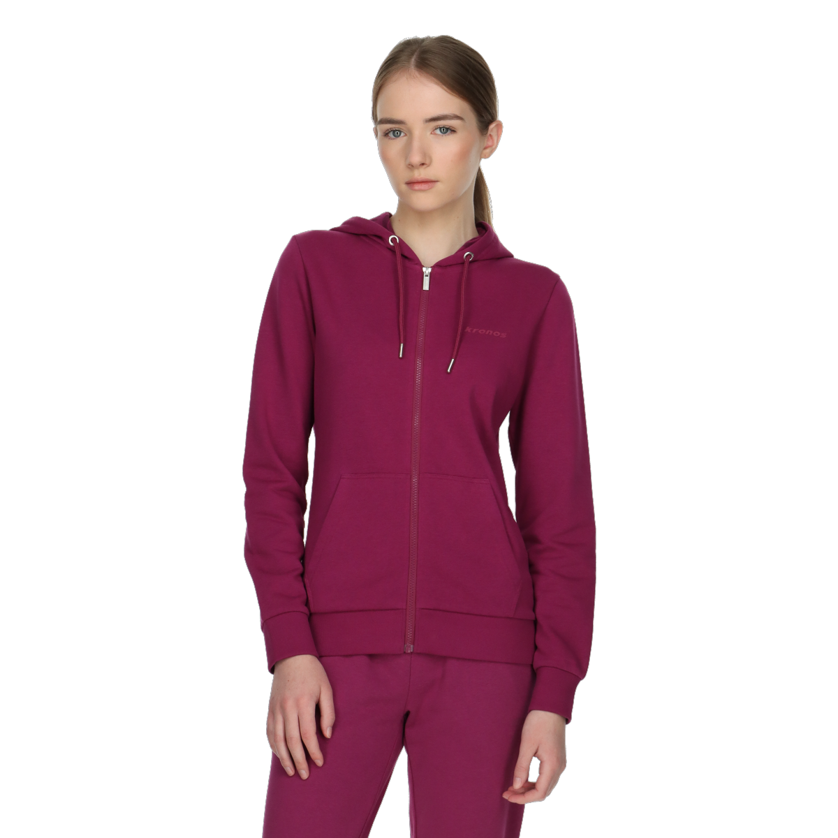 KRONOS LADIES FULL ZIP HOODY