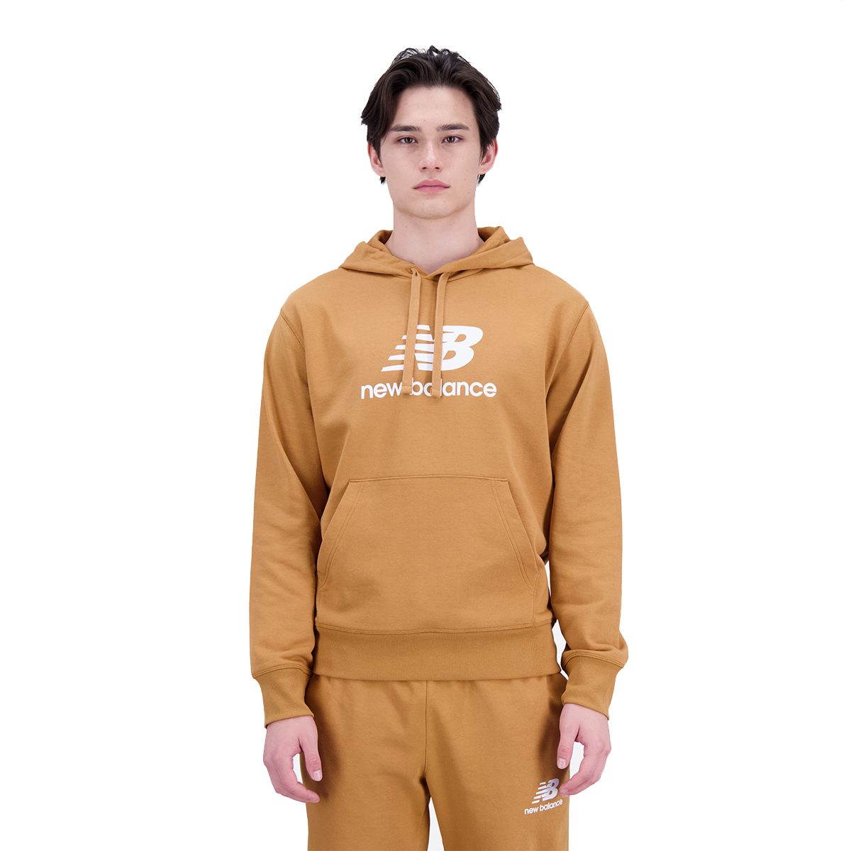 Essentials Stacked Logo French Terry Hoo