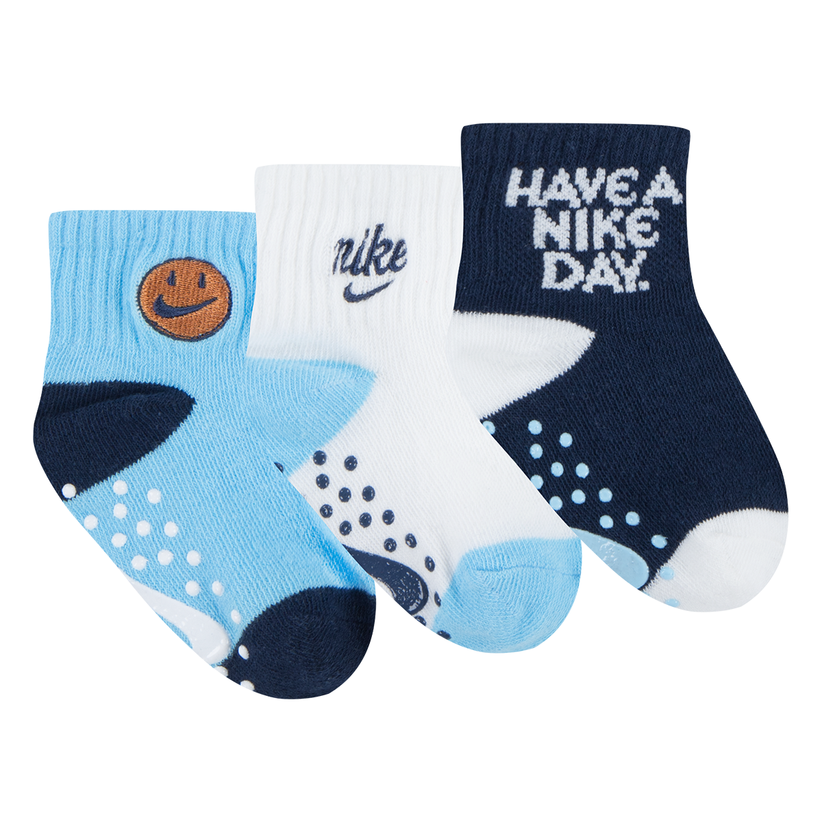 NHN 3PK BOYS GRIPPER SOCK