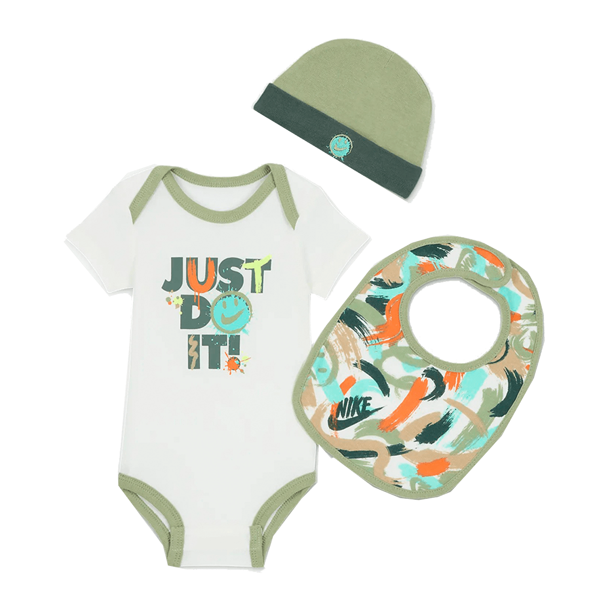 NHB 3PC BOYS BODYSUIT SET