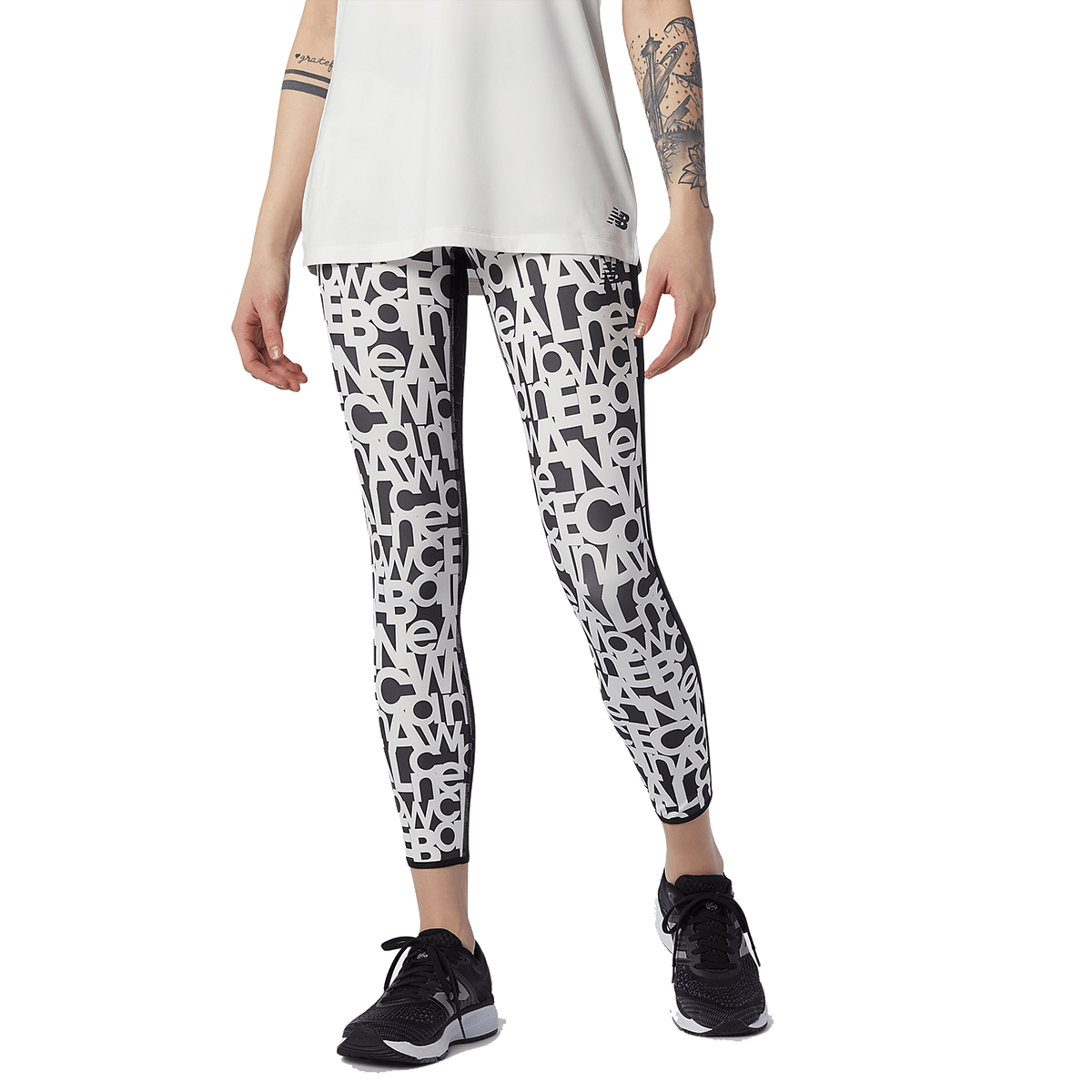 Relentless Printed High Rise 7/8 Tight