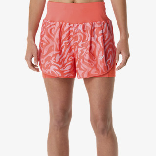 Asics Pantaloni scurti ROAD ALL OVER PRINT 2-N-1 3.5IN SHORT 